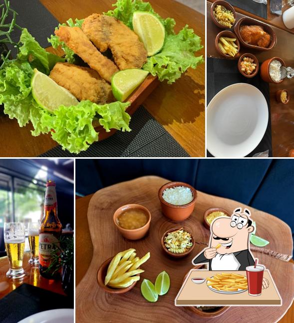 Batata frita em Grill Jahu
