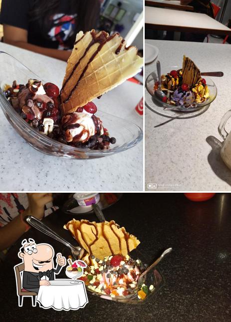 Happinezz Shree Ambica Ice Cream Parlour / snacks Best in town provides a selection of desserts
