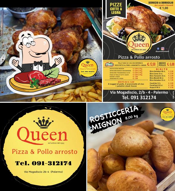 Queen Pizzeria & Polleria - Food offre piatti di carne