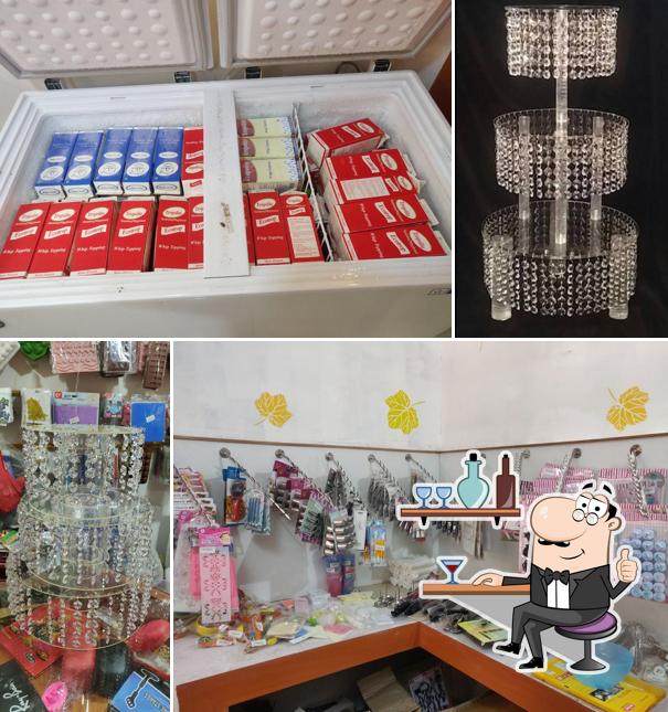 Check out how "WE BAKE" baking supplies looks inside