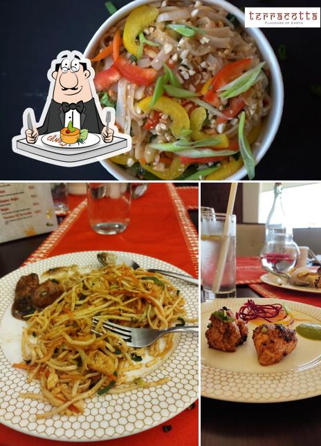 Food at Terracotta Restaurant