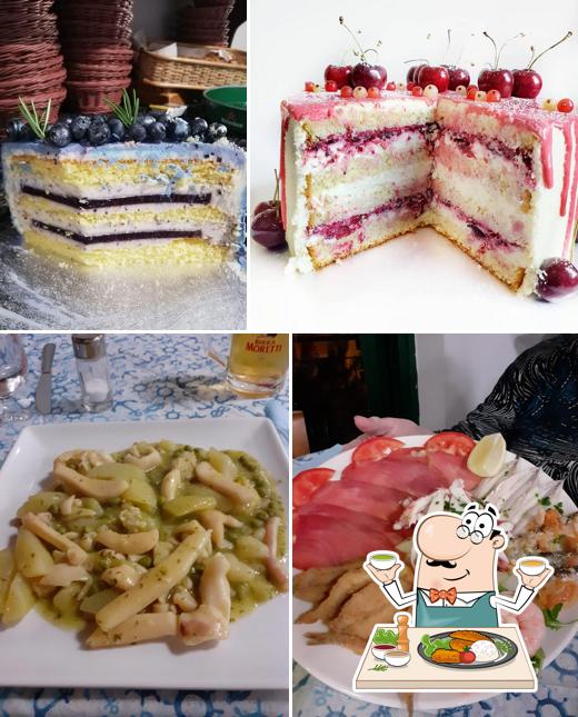 Cibo al Trattoria Gustin Degli Operai