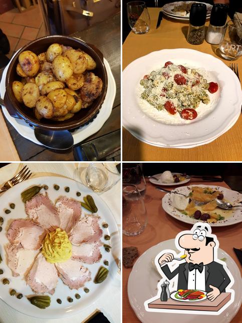 Platti al Osteria degli Specchi