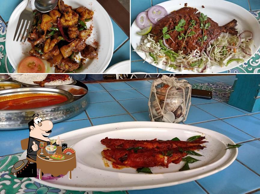 Food at Carnival de Goa