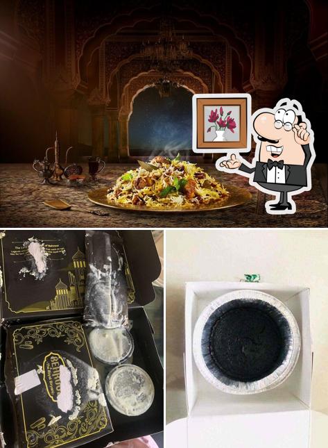The interior of Behrouz Biryani