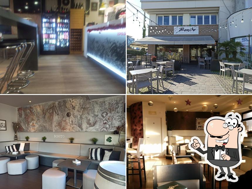 Gli interni di Bonito Cafè