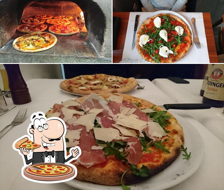 Scegli tra le molte varianti di pizza