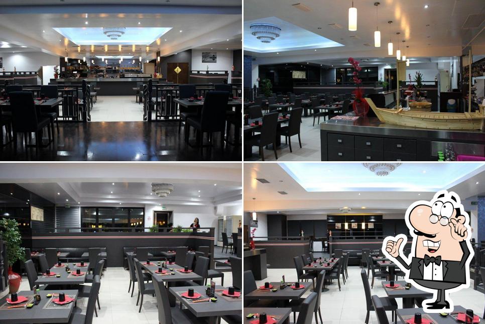 Gli interni di Mizuki Fusion Restaurant