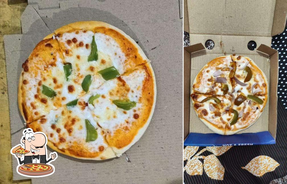 Order different variants of pizza