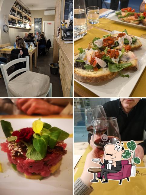 Gocce d'Uva si caratterizza per la interni e cibo