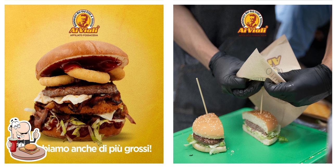 Ordina un hamburger a Ai Viali - Fossacesia
