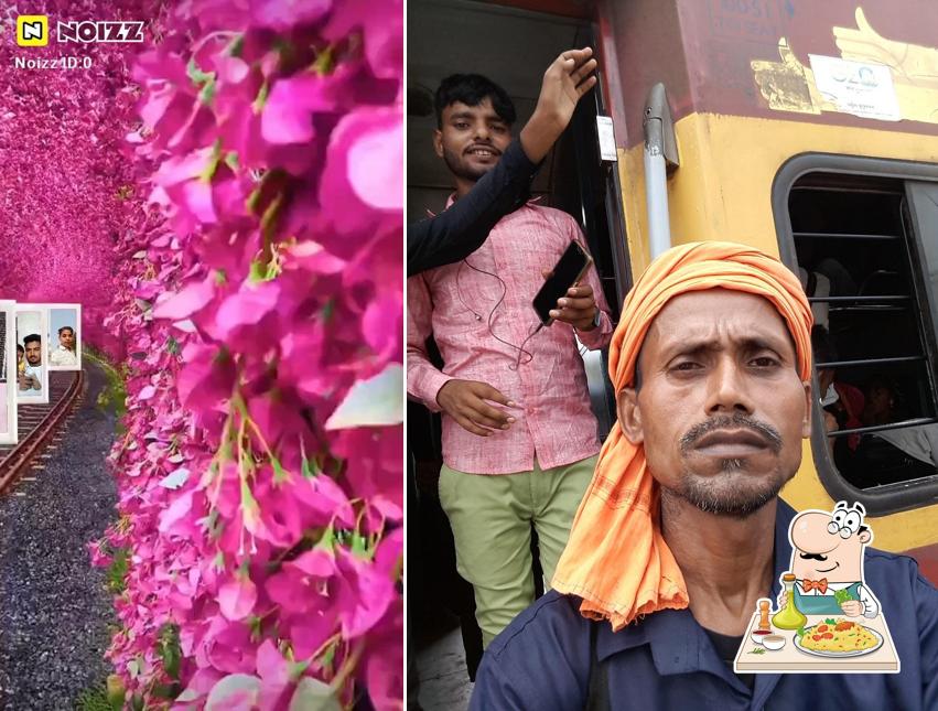 Food at Golden restaurant and hotel