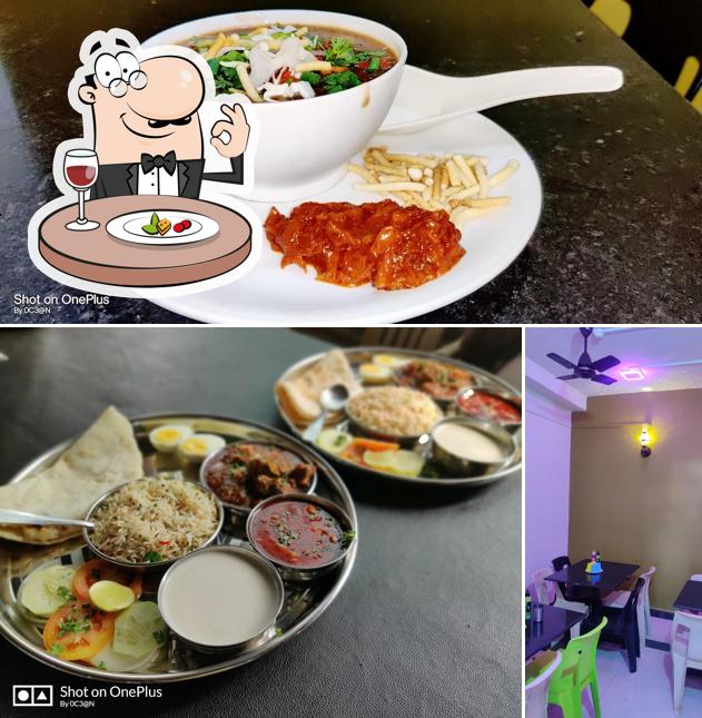 The restaurant's food and interior