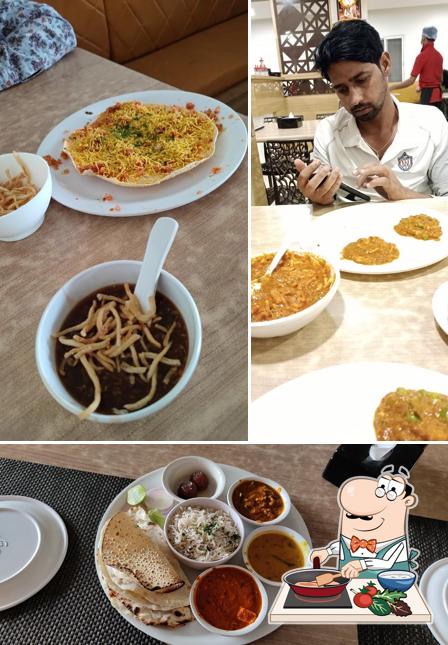 Chicken curry at Hotel Mayur Pure Veg