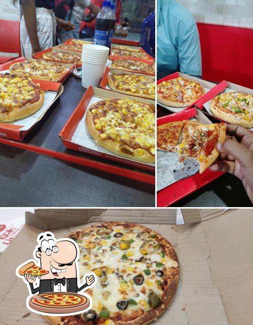 Pick pizza at Nirula's