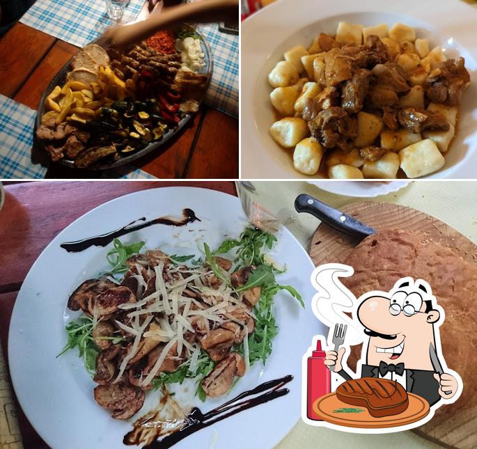 Ristorante Sorina Vovk - Kmetija Vovk serve pasti a base di carne