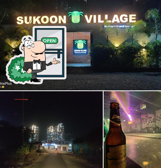 Enjoy the view outside Sukoon Village best family restaurant in hadapsar