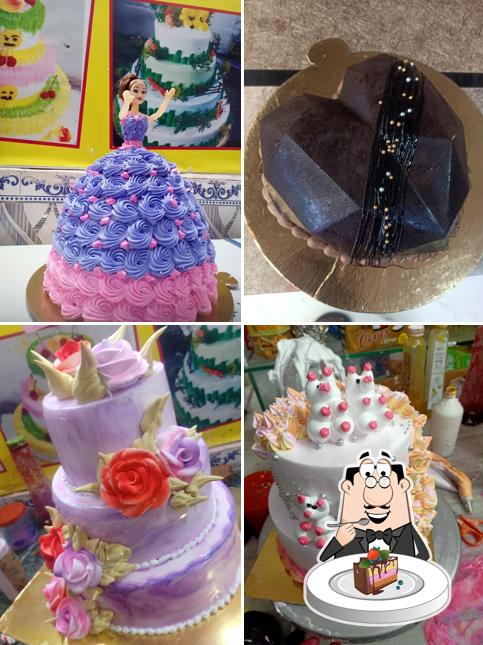 Chocolate cake at The Cake Wala
