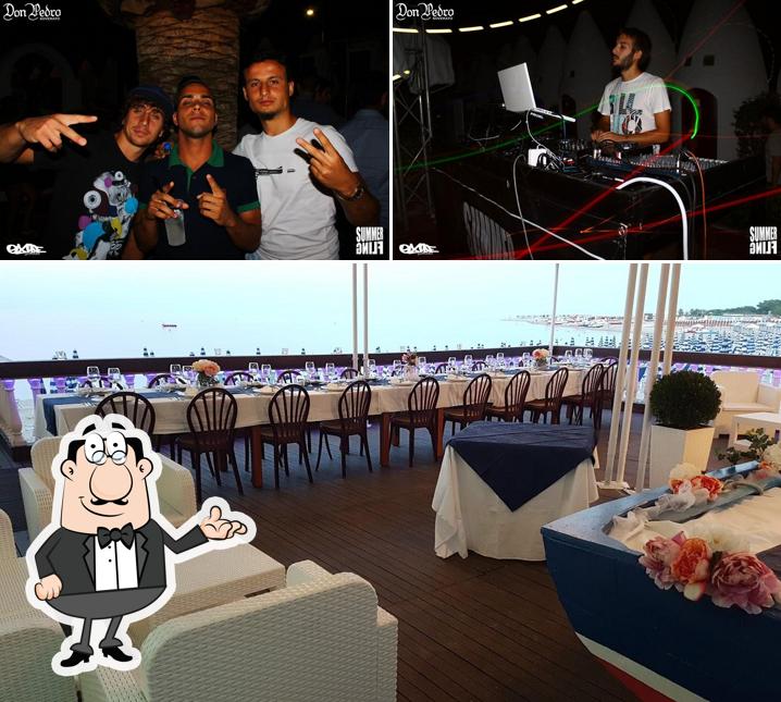 Gli interni di Ristorante lido San Domenico