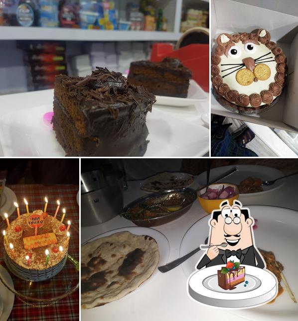 Chocolate cake at Bobby's Restaurant