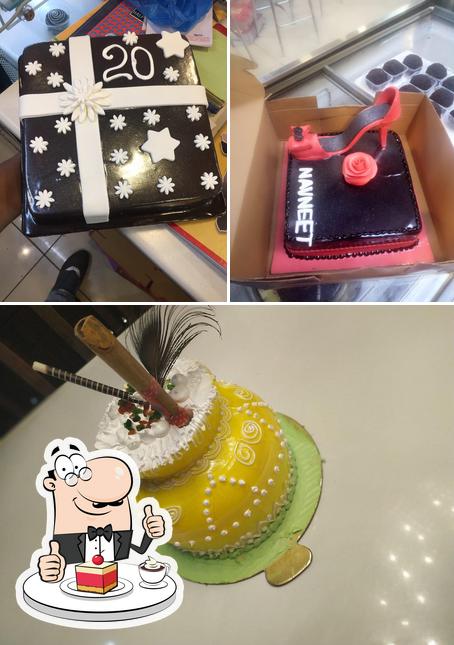 Celebrations Bakery serves a variety of desserts