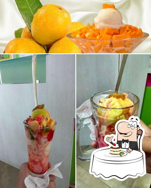 Tender Fresh Ice Cream offers a number of desserts