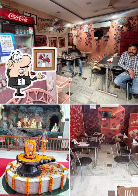 The restaurant's interior and exterior