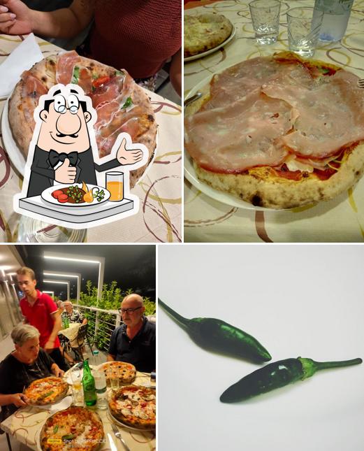 Platti al Pizzeria Capraro