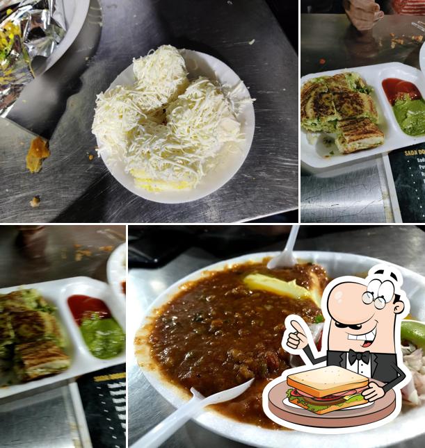 Grilled cheese sandwich at Bombay Gulalwadi Bhajipav & Sandwich
