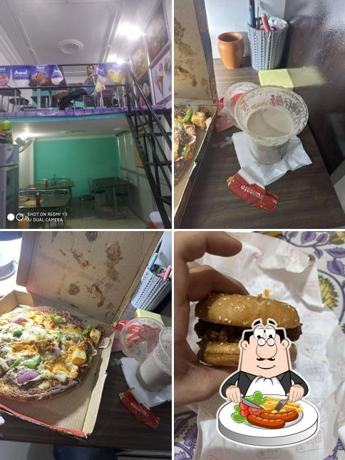 Meals at Burger store