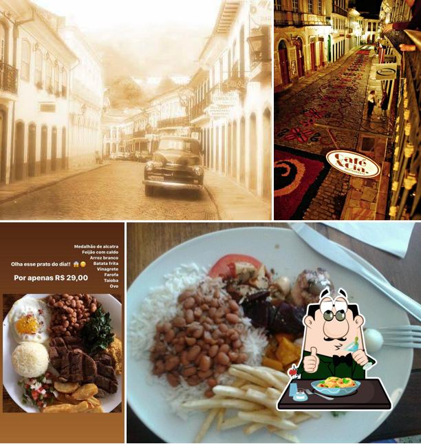 Comida em Café & Cia