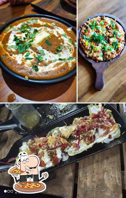 Order pizza at Chaat Ka Chaska