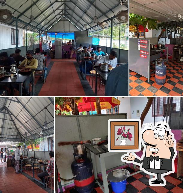 The interior of MN Thaninadan Pazhankanji Kada ( MN തനിനാടൻ പഴങ്കഞ്ഞികട)