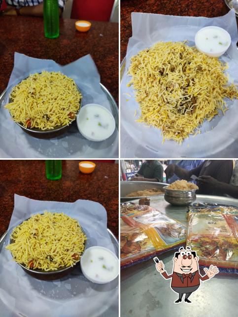 Food at New Chand Hotel