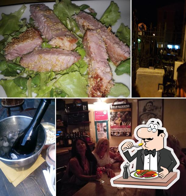 Platti al Osteria Due Spade