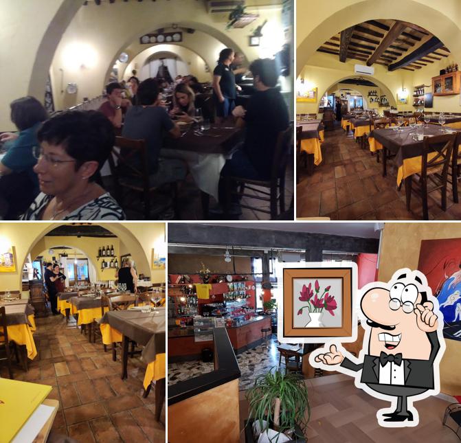 Dai un'occhiata agli interni di Osteria del Pesce Rosso - Ristorante di pesce