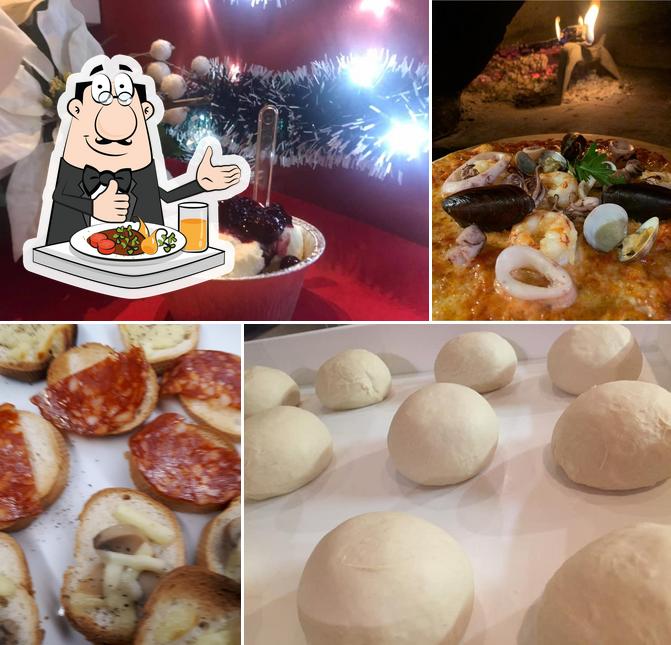 Platti al Pizzeria La Colmen