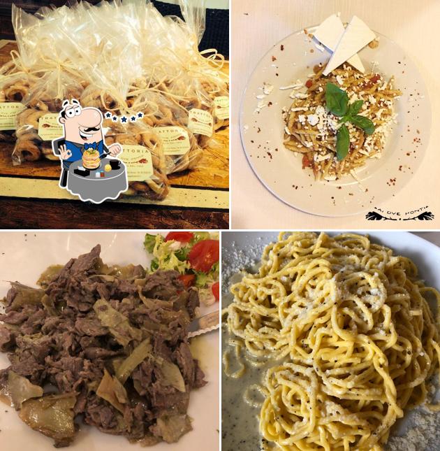 Platti al Trattoria Ai Due Ponti