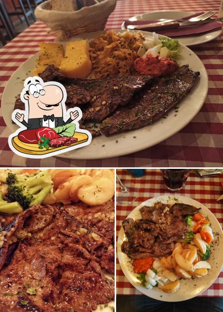 Buffet Nostalgija serve piatti di carne
