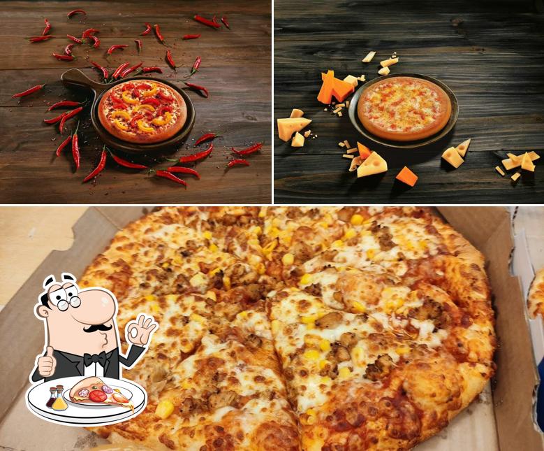 Get pizza at Domino's