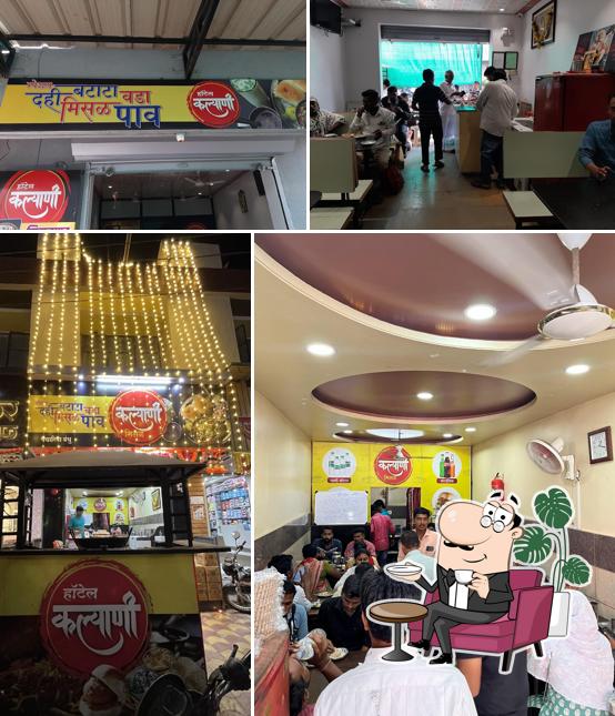 The interior of Hotel Kalyani