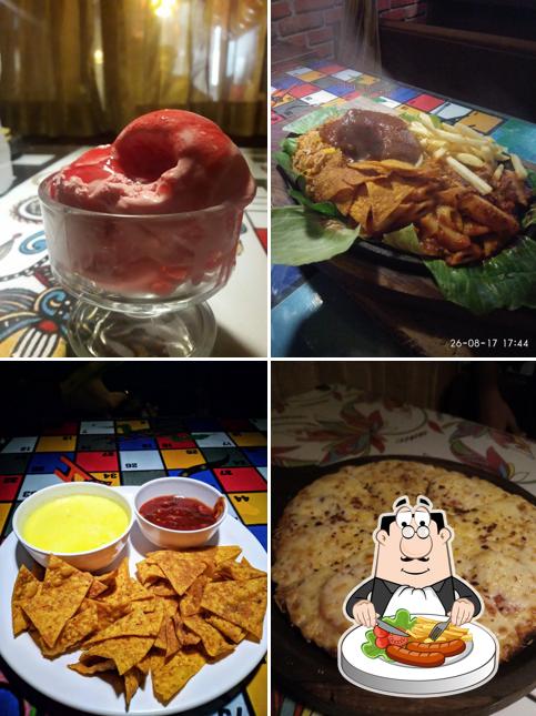 Food at La' Dude Cafe & Resto