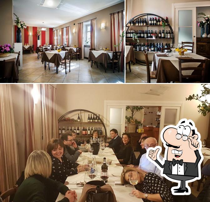 Gli interni di La Vecchia Trattoria del Castello