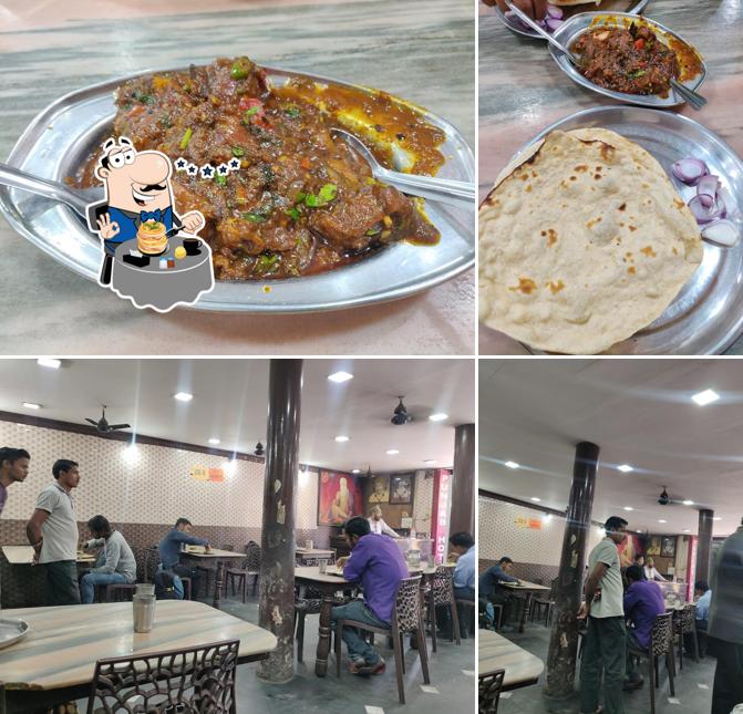 The photo of food and interior at Punjab Hotel