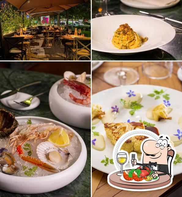 Prenditi la cucina di mare a Caveau di tradizioni