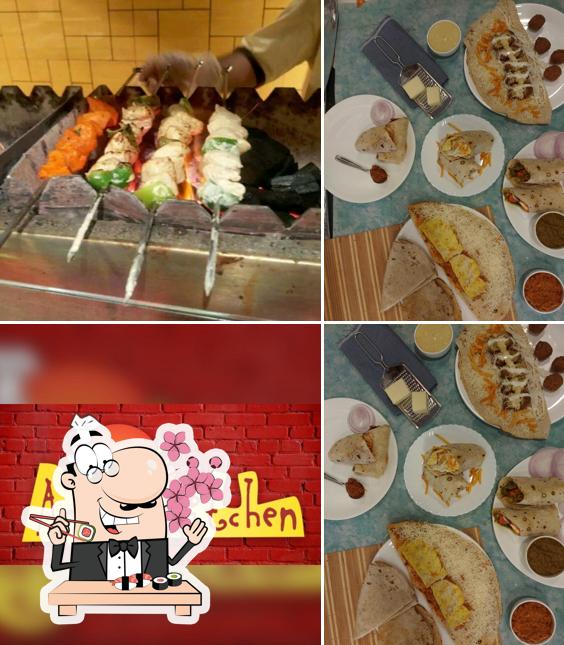 Get various sushi options