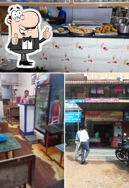 Here's a pic of Hotel Mathrashree