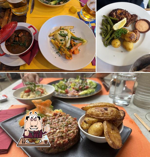 Tartaredi manzo al Restaurant La Terrasse de Montchoisi