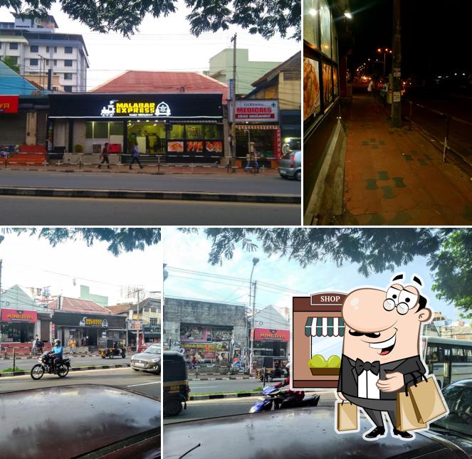 The exterior of Malabar Express