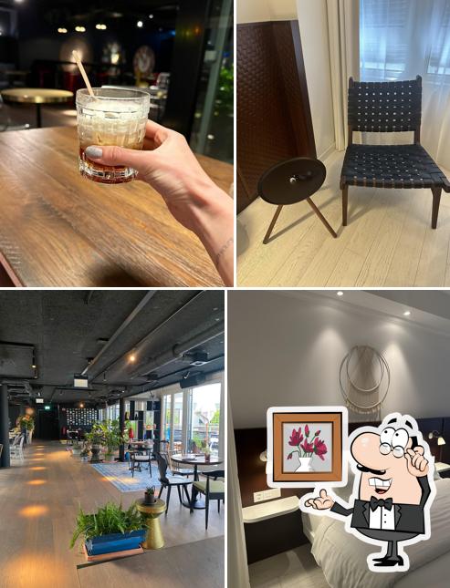 Gli interni di Ruby Claire Hotel & Bar